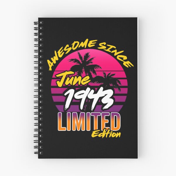 Item preview, Awesome Since June 1943 | Made In 1943 | June 1943 Limited Edition designed and sold by AMINE  ★★★★★.
