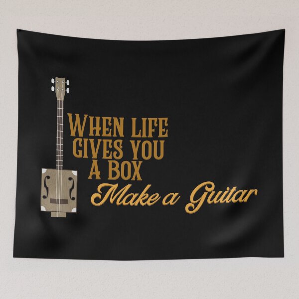 Item preview, Cigar Box Guitar - When life gives you a box make a guitar designed and sold by BRU Design.
