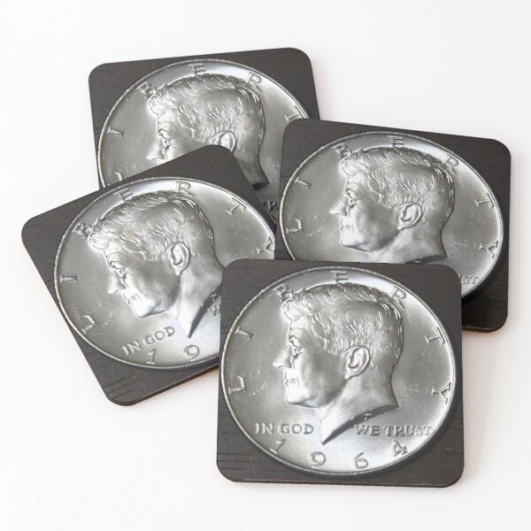 Item preview, 1964 Kennedy Half Dollar  designed and sold by coinsxcrochet.