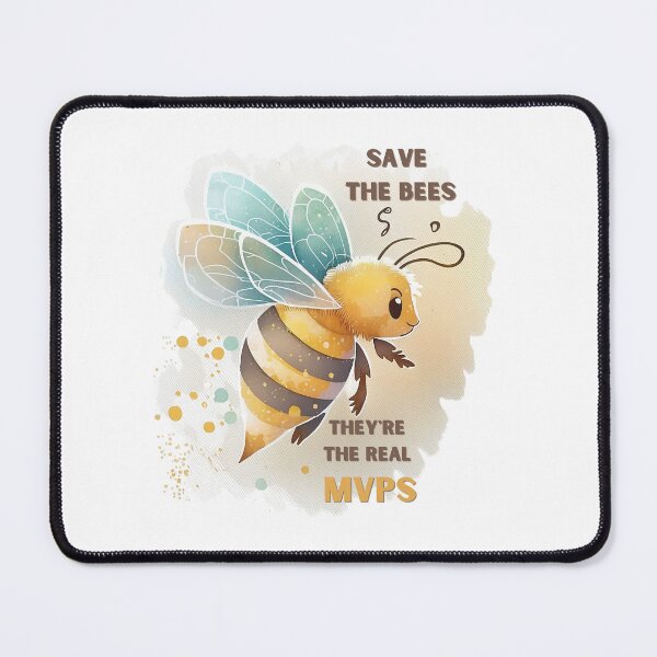 Item preview, Save the Bees with this Beautiful Honey Bee Watercolor Design designed and sold by Liseri.