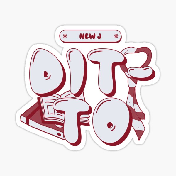 NJ - Ditto (lyrics ver.2) | Sticker