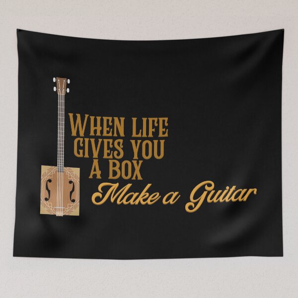 Item preview, Cigar Box Guitar - When life gives you a box make a guitar designed and sold by BRU Design.