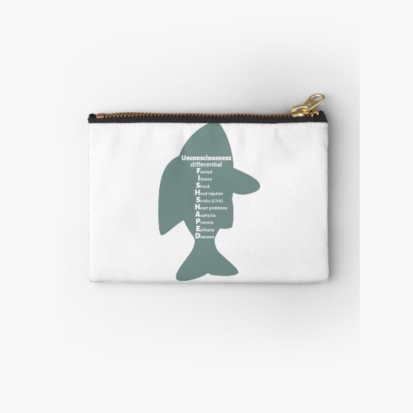 Item preview, Unconsciousness Differential Mnemonic: FISH SHAPED designed and sold by Caregiverology.