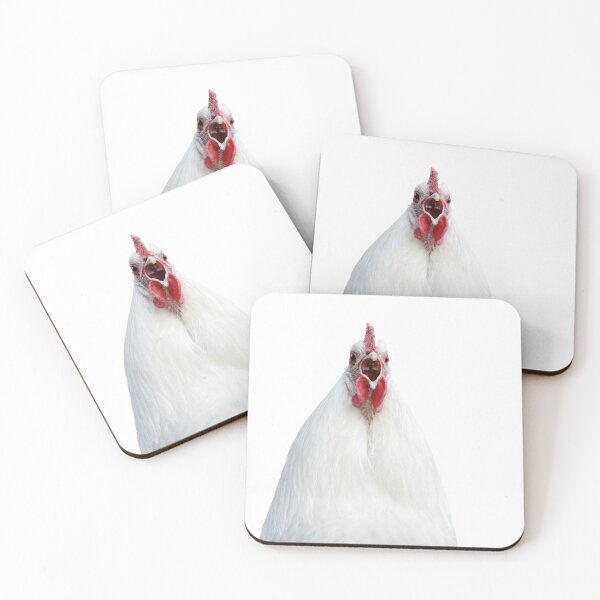 Item preview, A funny crowing rooster. designed and sold by Schubbels-Tiere.