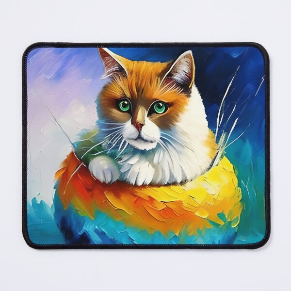 Item preview, Cat Playing With a Ball of String designed and sold by AnimPet.