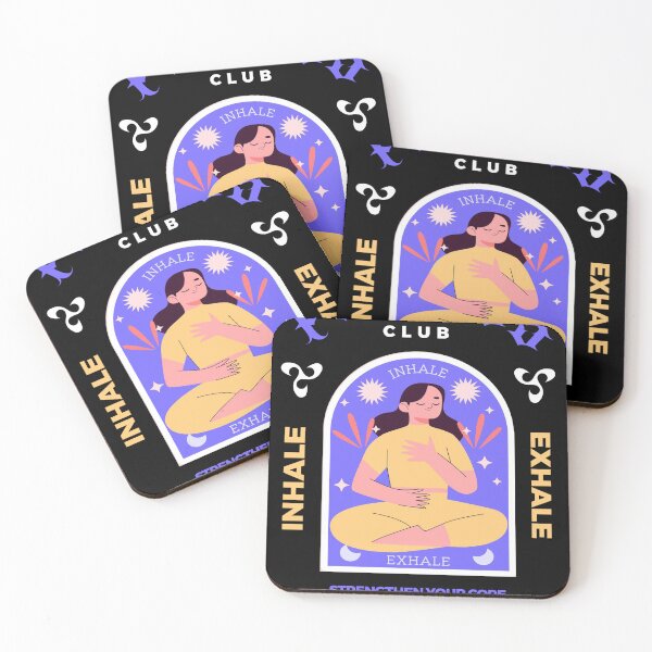 Item preview, club pilates club inhale exhale designed and sold by ALIENATIVED.