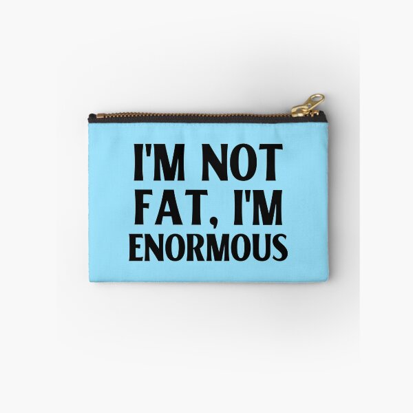Item preview, I am Not Fat designed and sold by IdeasForFreedom.