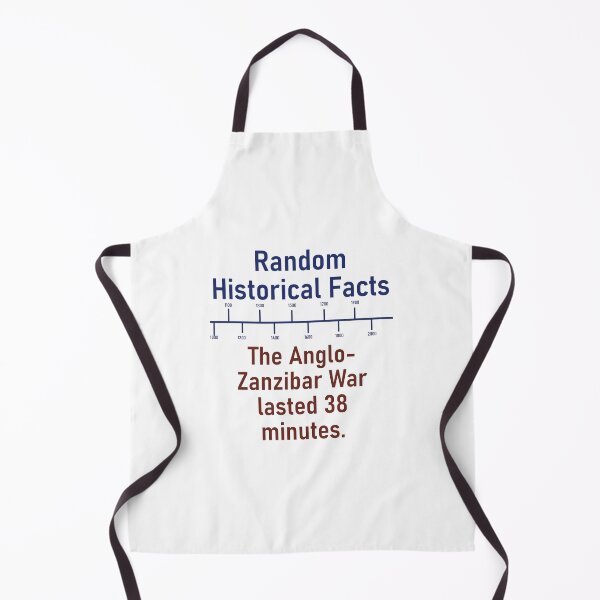 Item preview, The Anglo-Zanzibar War Lasted 38 Minutes - History Fact designed and sold by CrankyOldDude.