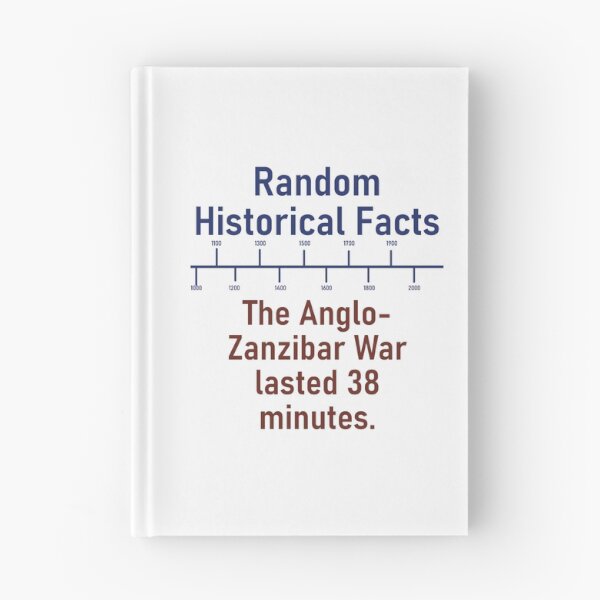 Item preview, The Anglo-Zanzibar War Lasted 38 Minutes  - History Fact designed and sold by CrankyOldDude.