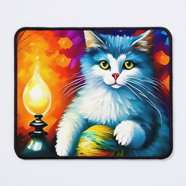 Item preview, Cat Playing With a Ball of String designed and sold by AnimPet.