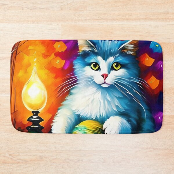 Item preview, Cat Playing With a Ball of String designed and sold by AnimPet.