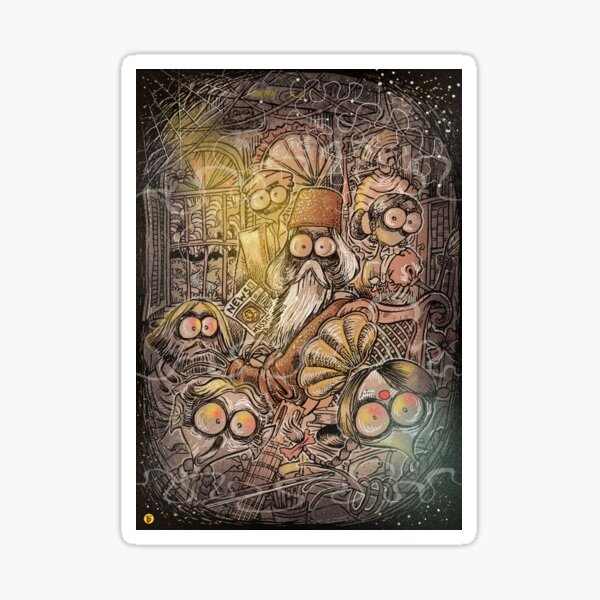 The Ghosts of Jorasanko Sticker