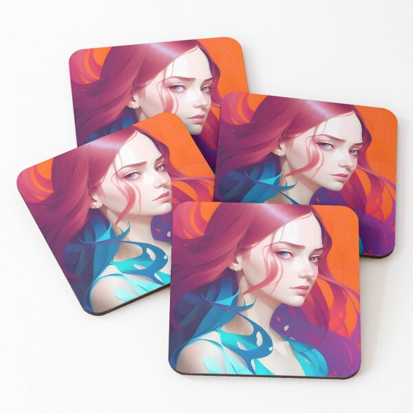 Item preview, Beautiful redhead with enigmatic smile  designed and sold by Awesome Things.