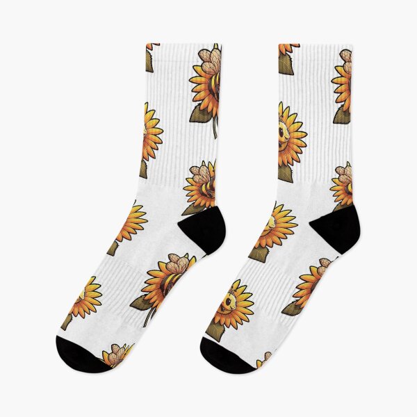 Item preview, Bee on a sunflower  designed and sold by fattim3.