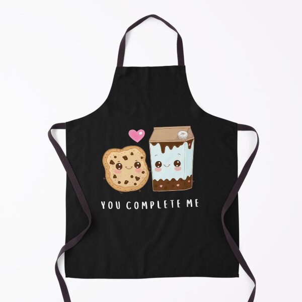 Item preview, Cute Kawaii Chocolate Chip Cookie And Milk Kawaii Food Couple designed and sold by KawaiiMotto.