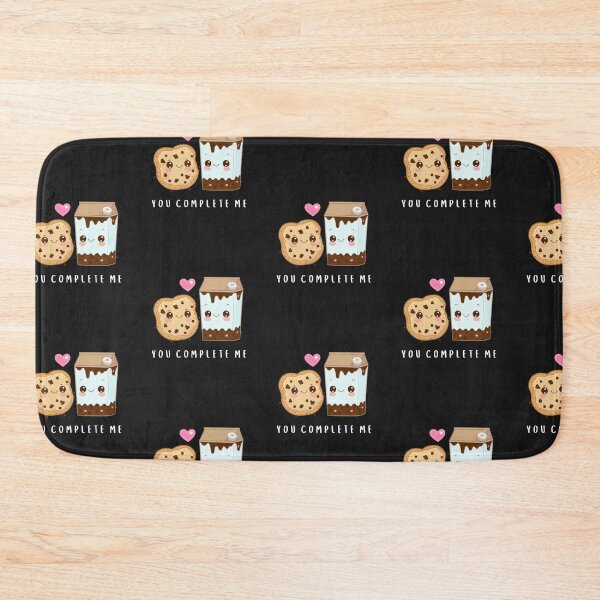 Item preview, Cute Kawaii Chocolate Chip Cookie And Milk Kawaii Food Couple designed and sold by KawaiiMotto.