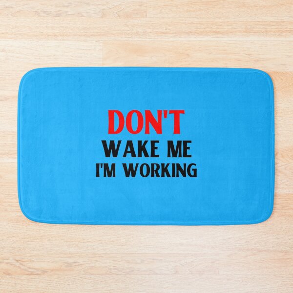 Item preview, Don't Wake Me designed and sold by IdeasForFreedom.