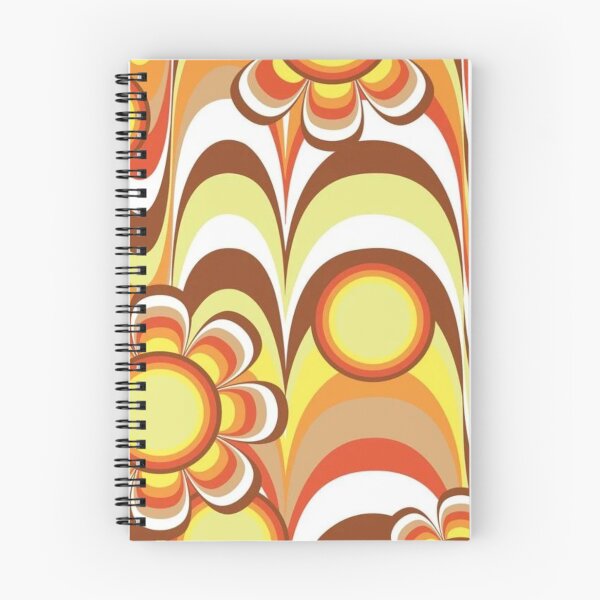 Item preview, 1960's trippy floral pattern designed and sold by Donkey's Salad.