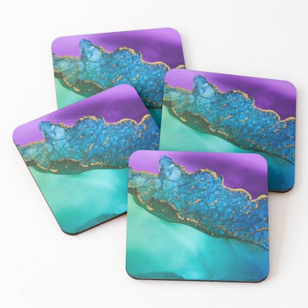 Item preview, Alcohol ink abstract designed and sold by Uff Designs.