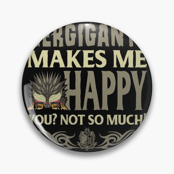 Item preview, NERGIGANTE MAKES ME HAPPY designed and sold by EXION CREW.