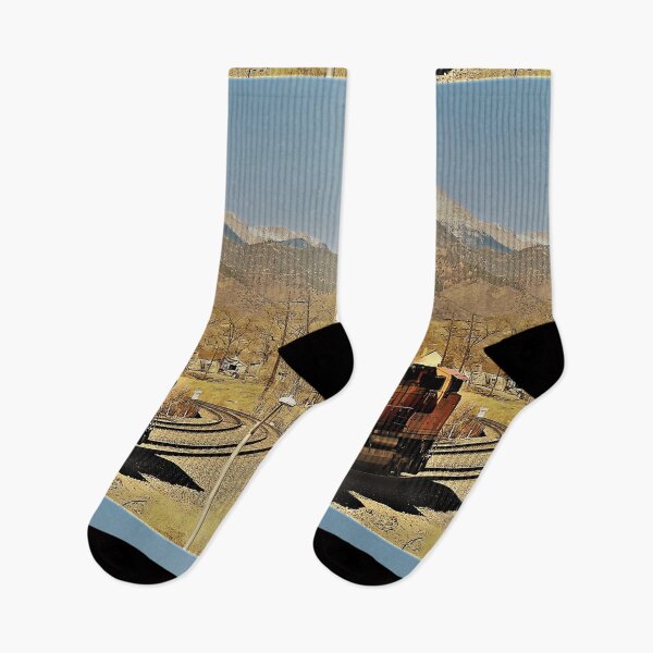 Item preview, Mountain Train designed and sold by craftsbydaphy.