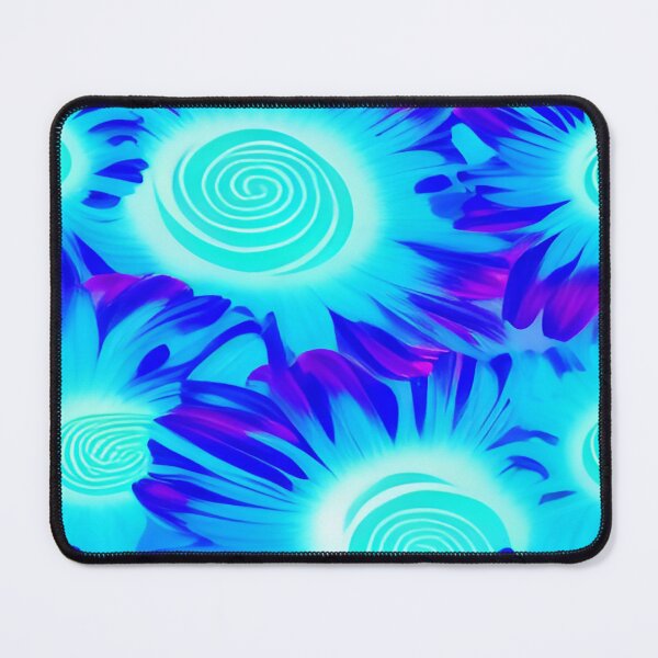 Item preview, Swirling and Twirling of Delightful Roses in Blue  ra designed and sold by deniselynnimage.