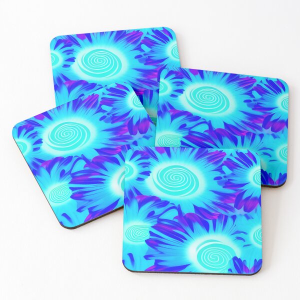 Item preview, Swirling and Twirling of Delightful Roses in Blue  ra designed and sold by deniselynnimage.
