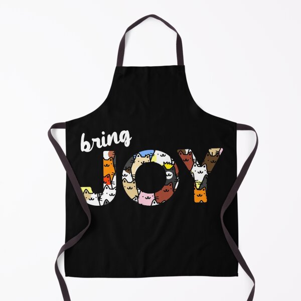Item preview, Bring JOY Text Based Design, Kids Quote Art Cats black designed and sold by RiciPaneto.
