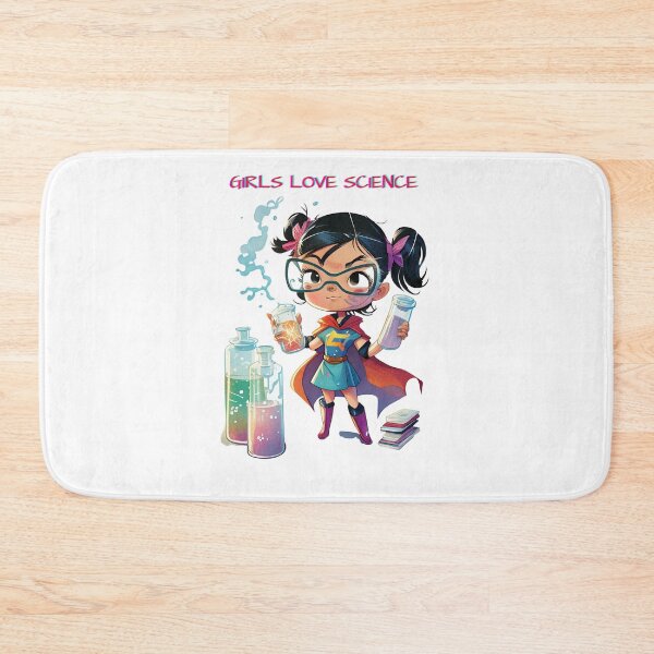 Item preview, Girls Love Science designed and sold by FuzzyKaktus.