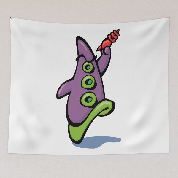 Item preview, day of the tentacle - purple designed and sold by goatboyjr.