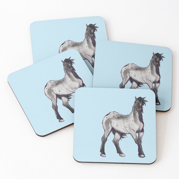 Item preview, gray horse designed and sold by FireFliesJar.