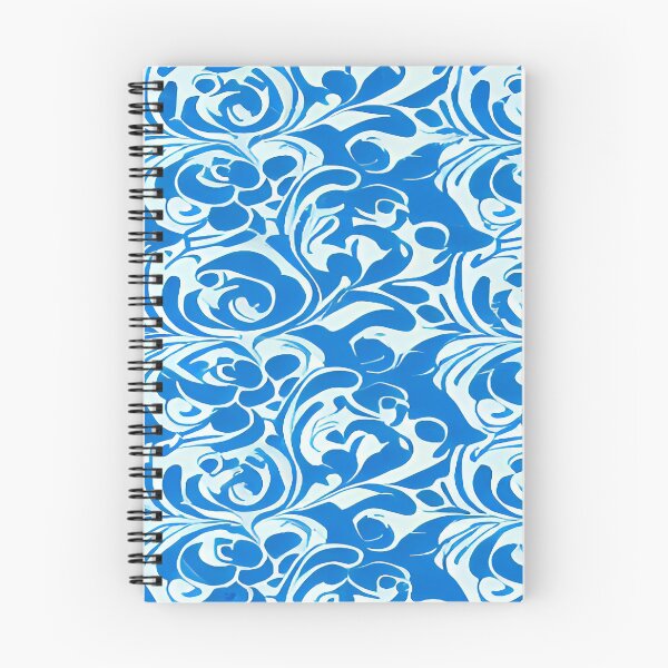 Item preview, Flurry of Flower Petals Swirling and Twirling of Delight in Sky Blue   ra designed and sold by deniselynnimage.