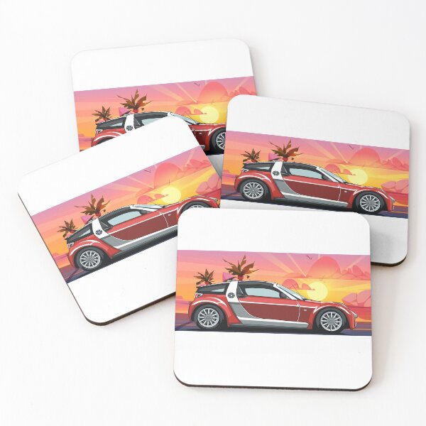 Artikelvorschau, Smart Roadster Coupé-Sonnenuntergang-Design entworfen und verkauft von Smart-Racer.