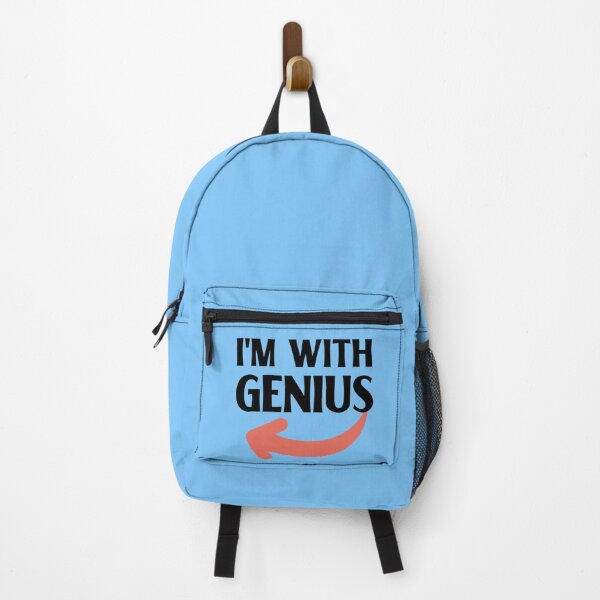 Item preview, I am With Genius designed and sold by IdeasForFreedom.