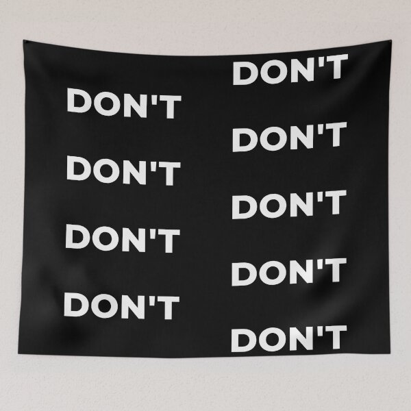 Item preview, DON'T designed and sold by clamentine.