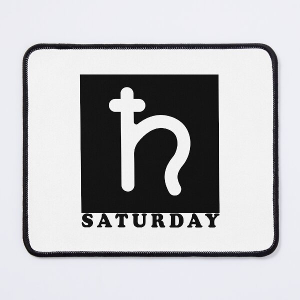 Item preview, Saturday Day of the Week Planet Saturn designed and sold by Slieptsovaart.