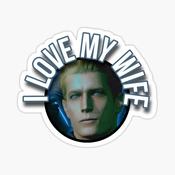 Item preview, Ich liebe meine Frau (Wesker) designed and sold by WeskersMaleWife.