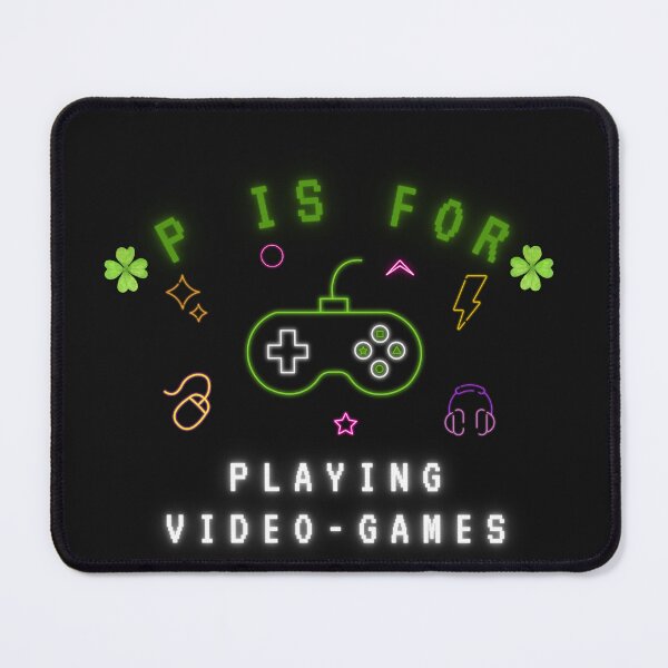 Item preview, P Is For Playing Video Games designed and sold by CREATIVELEANS ⭐️⭐️⭐️⭐️⭐️.