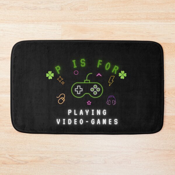 Item preview, P Is For Playing Video Games designed and sold by CREATIVELEANS ⭐️⭐️⭐️⭐️⭐️.
