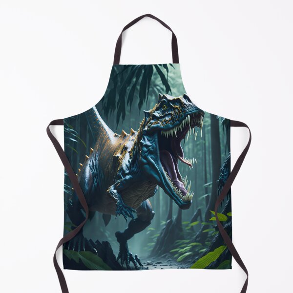 Item preview, A giant T-Rex stalking through a lush, vibrant jungle. designed and sold by magikman65.