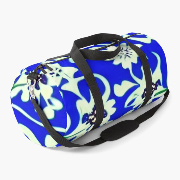 Item preview, Blooming Blossoms Floral in Blue with Whispy Leaves and a Brilliant Blue Sky     ra designed and sold by deniselynnimage.