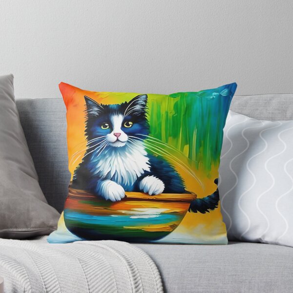 Item preview, Cat Playing With a Ball of String designed and sold by AnimPet.