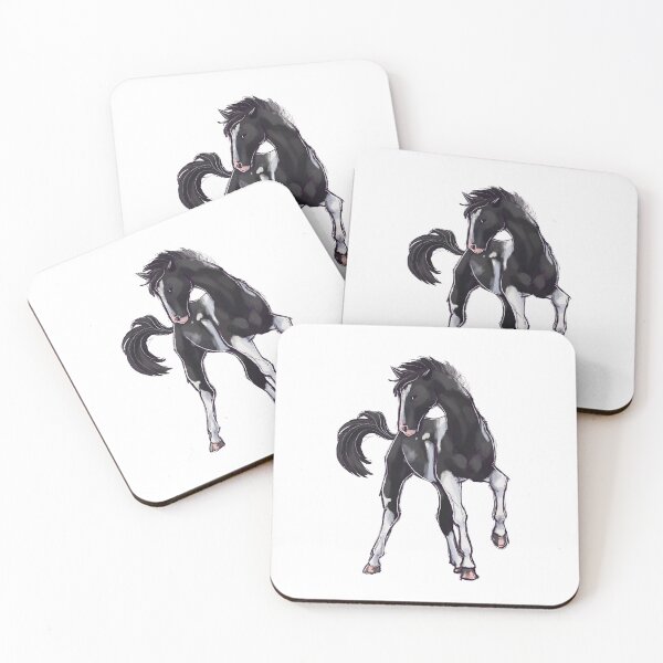 Item preview, tobiano horse designed and sold by FireFliesJar.