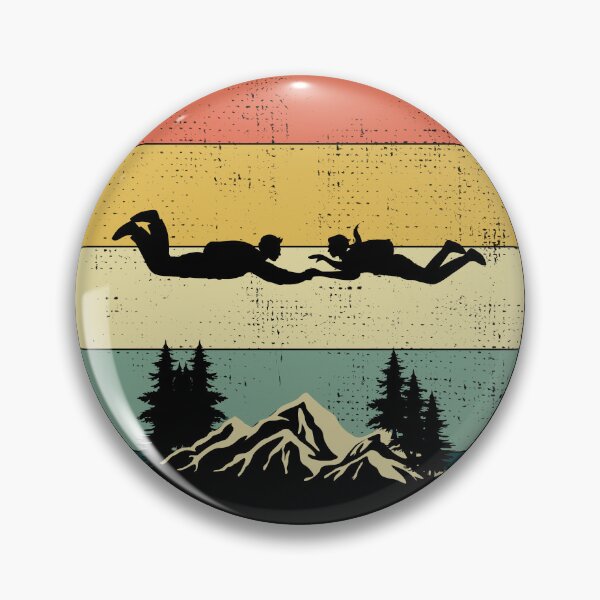 Item preview, Skydiving Skydive Skydiver Parachuting Retro Vintage designed and sold by TastefulTees.