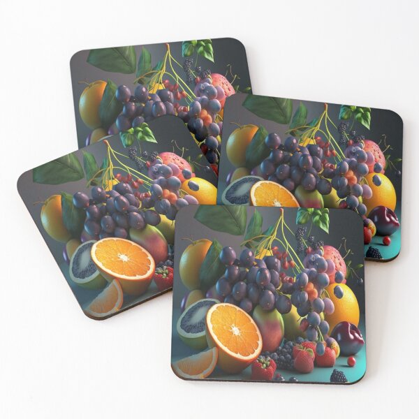 Item preview, Pure and Vibrant Fruits in Utopia designed and sold by ThreadGallery.