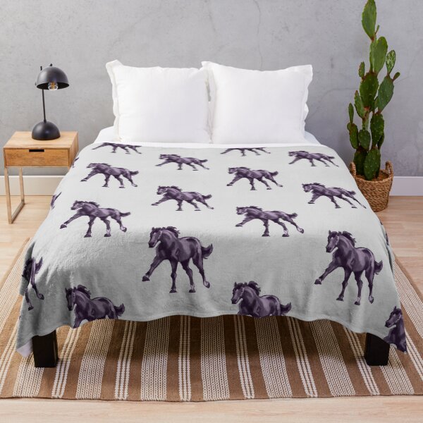 Item preview, purple horse designed and sold by FireFliesJar.