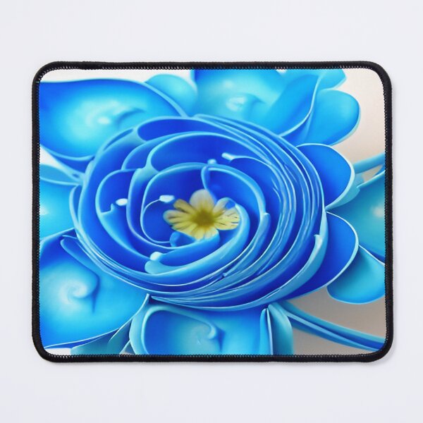 Item preview, Blooming Blossom Single Flower with Large Blue Petals on a Large Backdrop ra designed and sold by deniselynnimage.