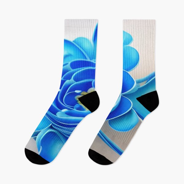 Item preview, Blooming Blossom Single Flower with Large Blue Petals on a Large Backdrop ra designed and sold by deniselynnimage.