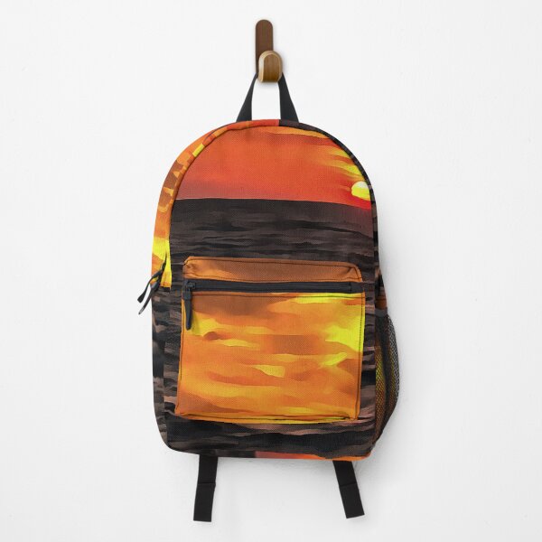 Item preview, Sunset Over The Aegean Sea Landscape Painting designed and sold by taiche.
