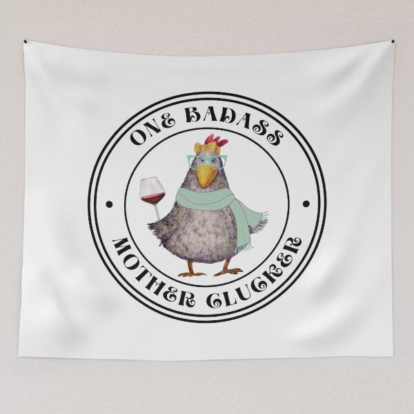 Item preview, One Badass Mother Clucker designed and sold by unitydesigneu.